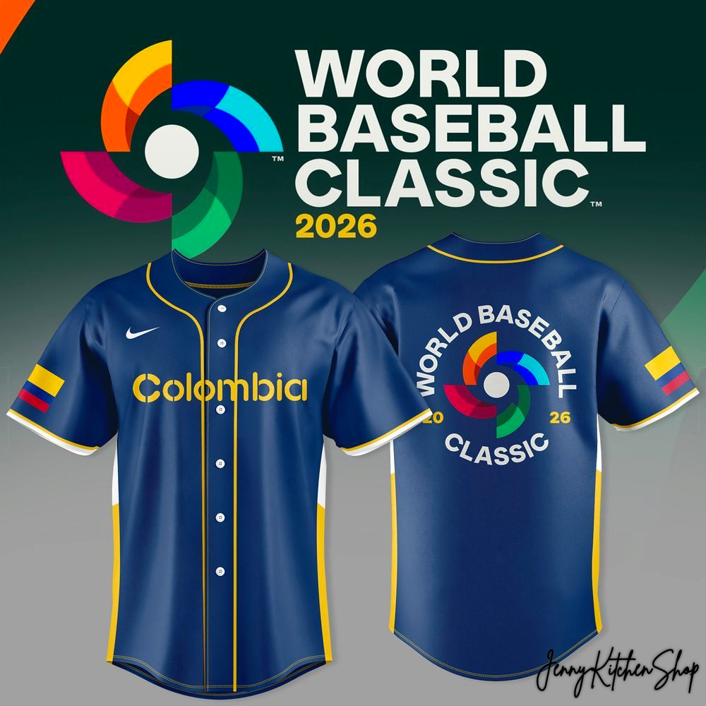 Colombia World Baseball Classic 2026 Jersey