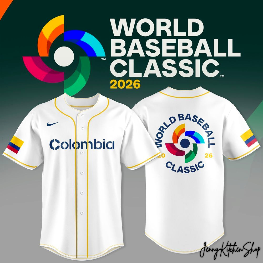 Colombia World Baseball Classic 2026 Jersey