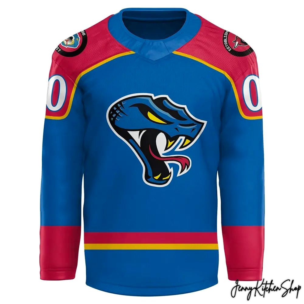 Columbus River Dragons 2026 Turn Back the Clock Hockey Jersey