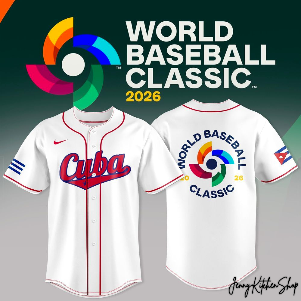 Cuba World Baseball Classic 2026 Jersey