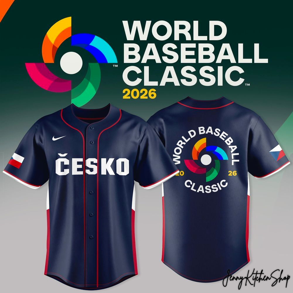 Czech Republic 2026 World Baseball Classic Jersey