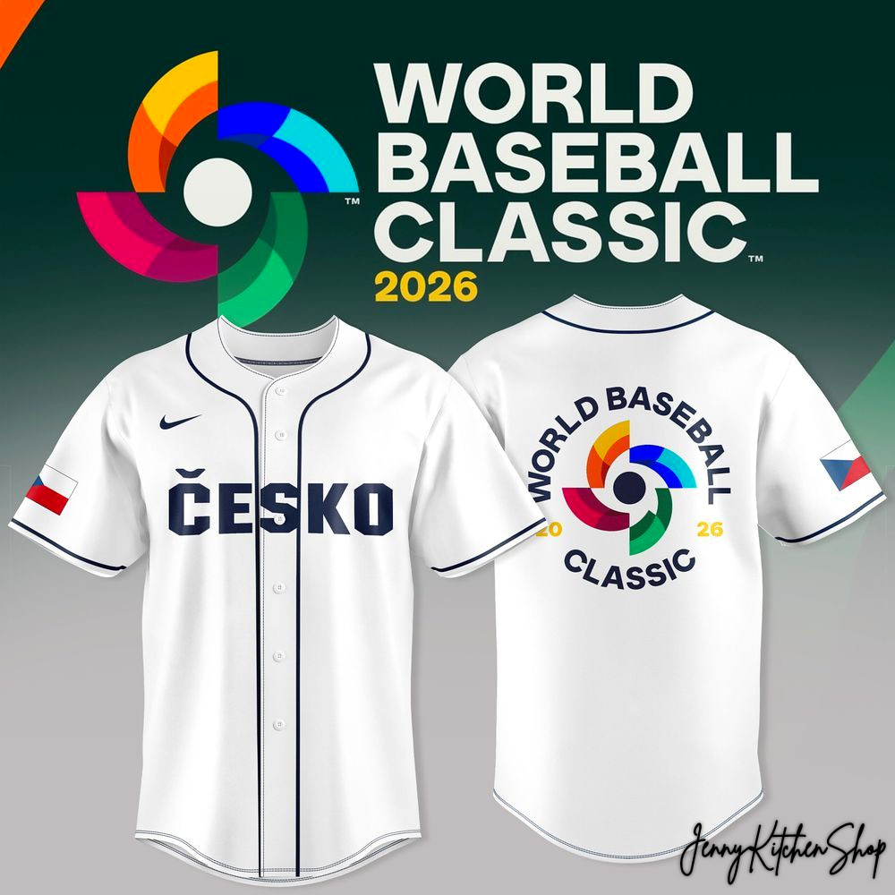 Czech Republic 2026 World Baseball Classic Jersey