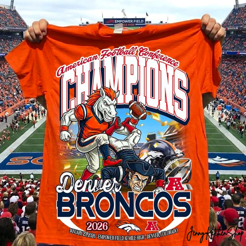Denver Broncos 2026 AFC Championship Shirt