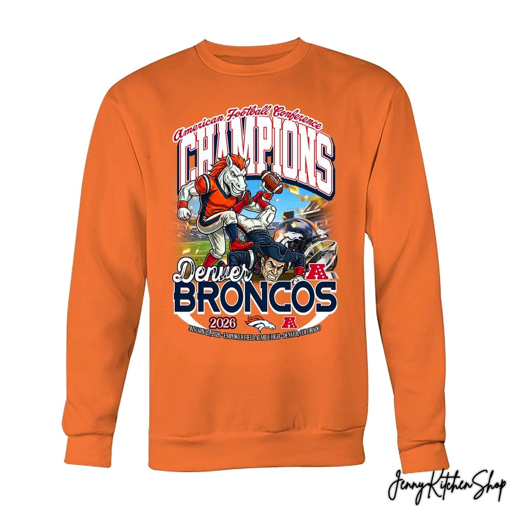 Denver Broncos 2026 AFC Championship Shirt