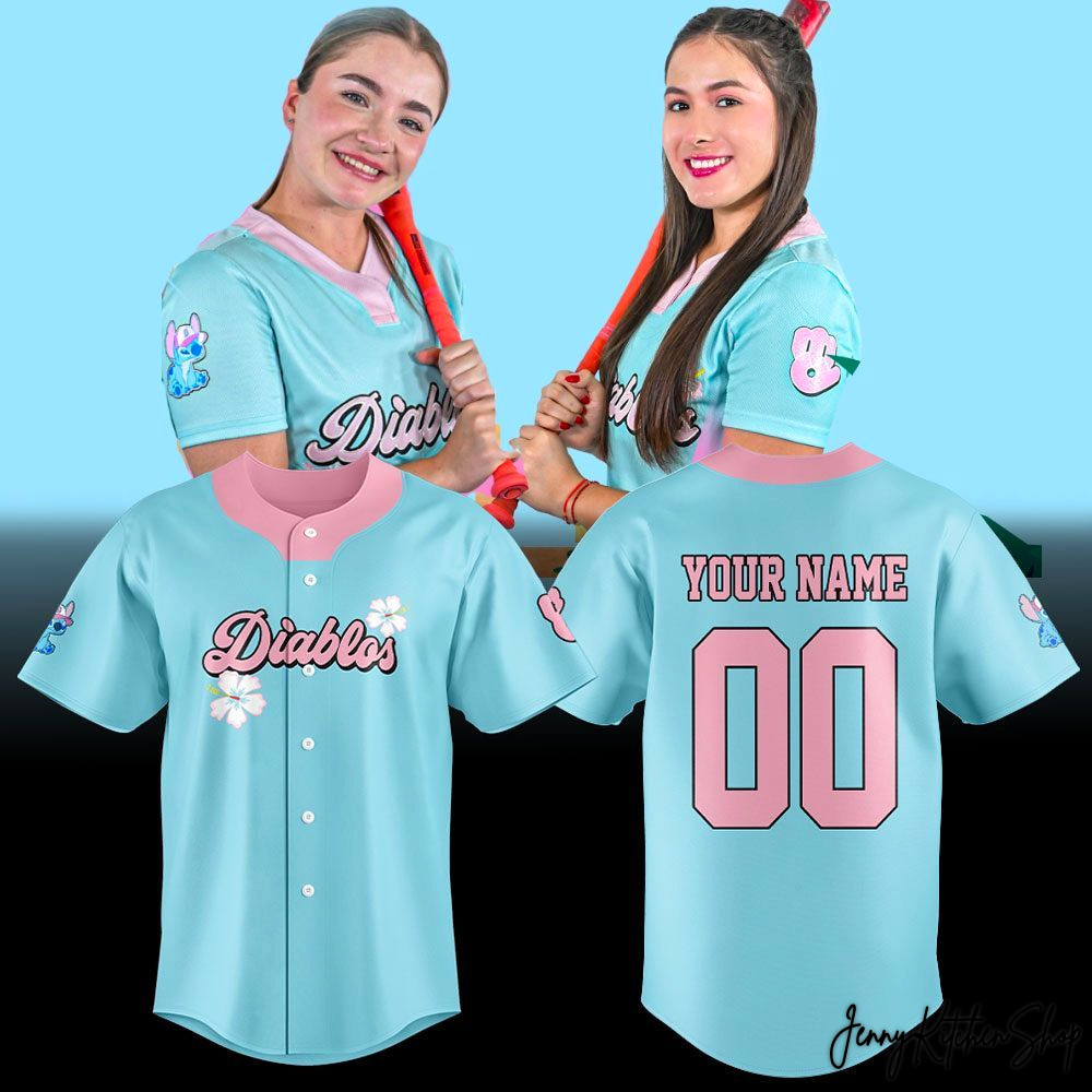 Diablos Rojos Softbol 2026 Stitch Special Jersey