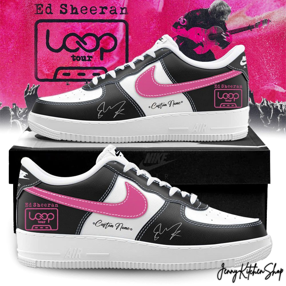 Ed Sheeran The Loop Tour 2026 Custom Collection Shoes