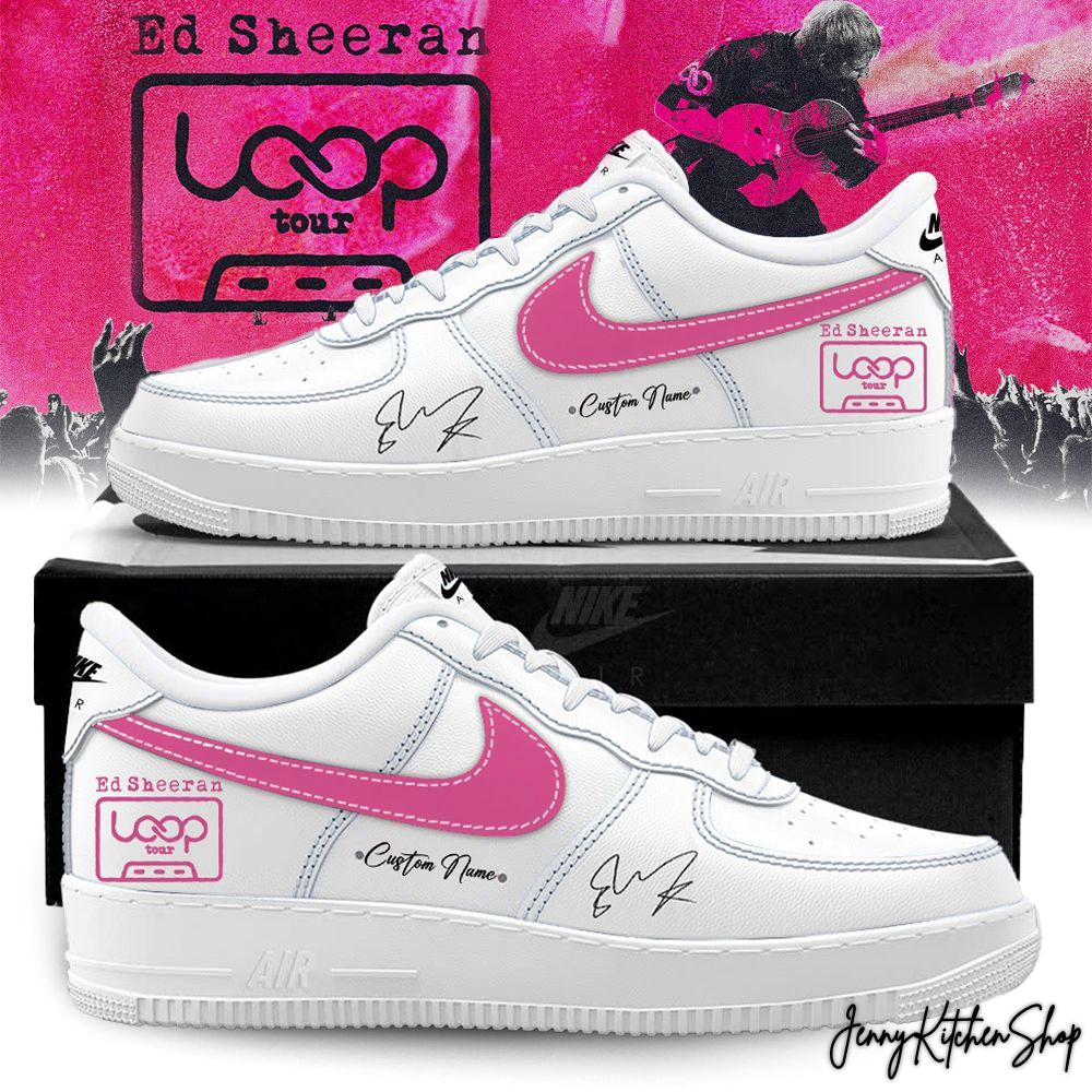 Ed Sheeran The Loop Tour 2026 Custom Collection Shoes
