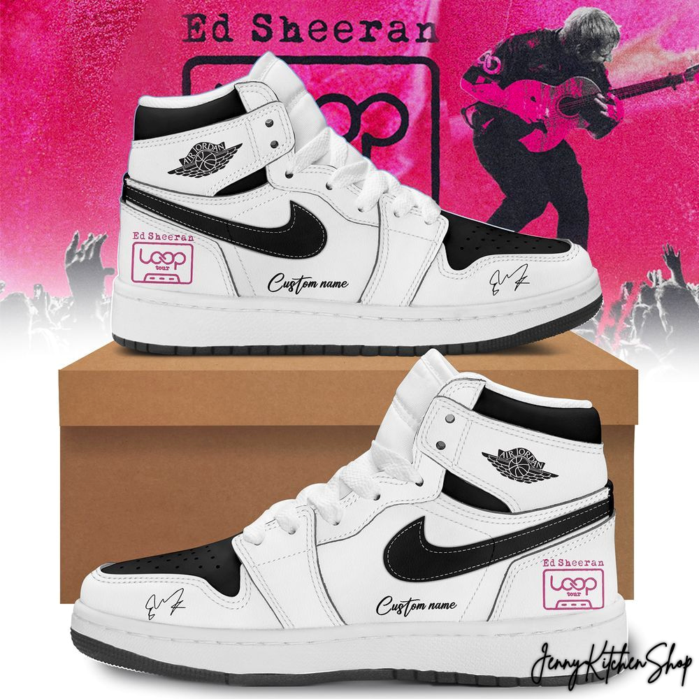 Ed Sheeran The Loop Tour 2026 Custom Collection Shoes