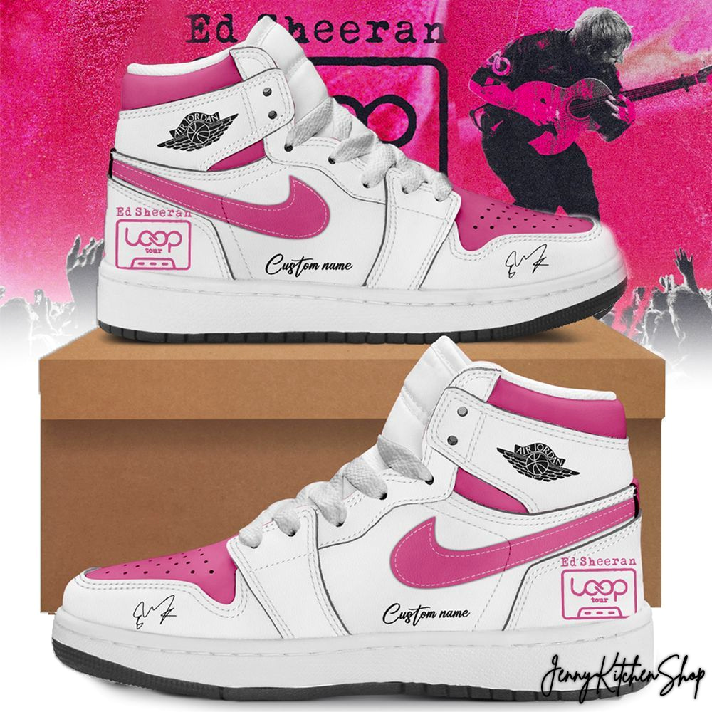 Ed Sheeran The Loop Tour 2026 Custom Collection Shoes