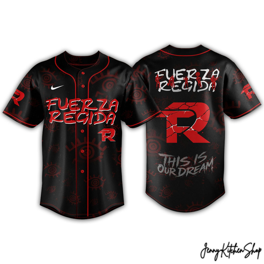 Fuerza Regida This Is Our Dream 2026 Tour Limited Baseball Jersey