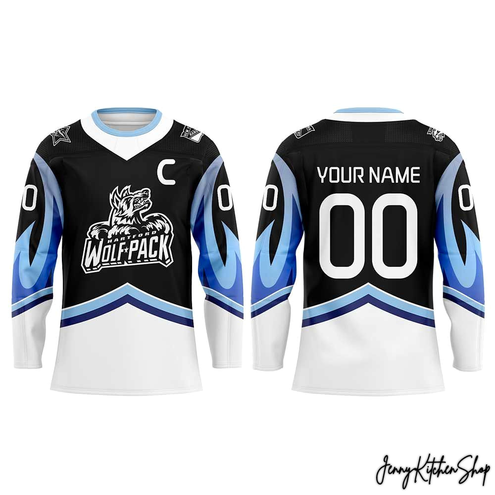 Hartford Wolf Pack Glow Night 2026 Special Edition Hockey Jersey