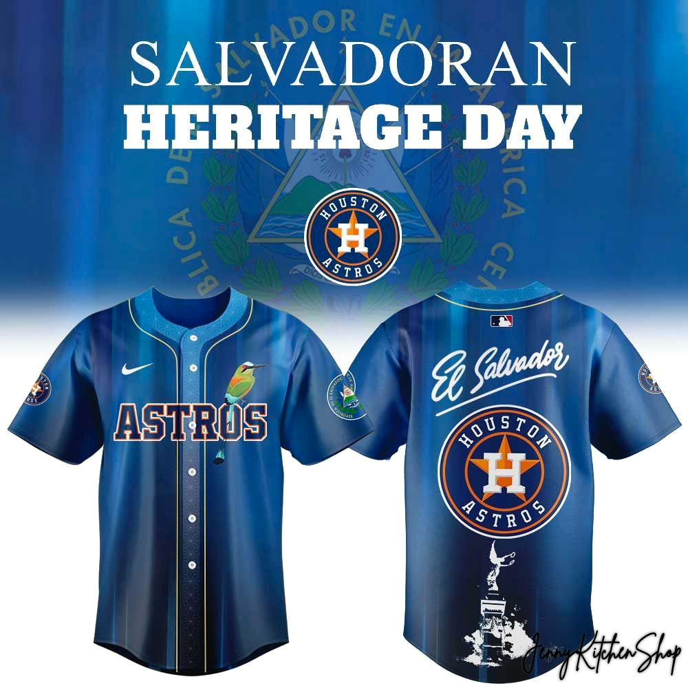 Houston Astros Salvadoran Heritage Day 2026 Jersey