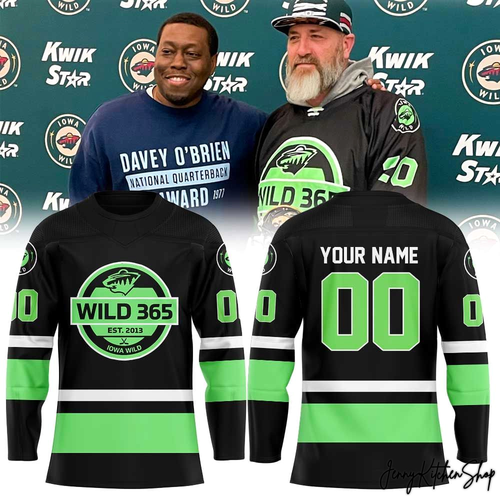 Iowa Wild 365 VIP Edition 2026 Hockey Jersey