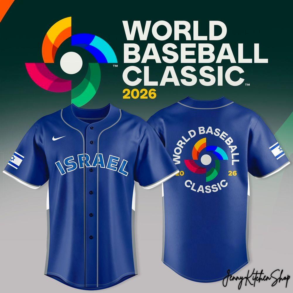 Israel World Baseball Classic 2026 Jersey