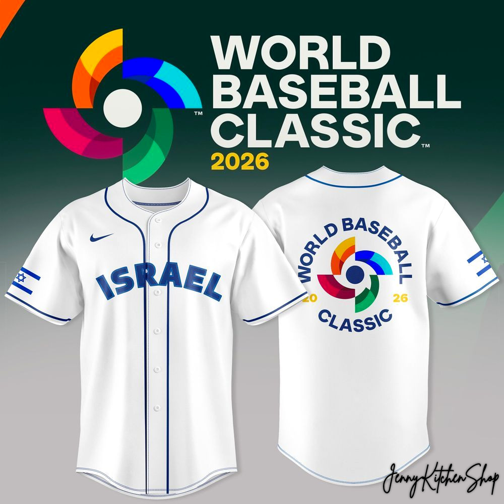 Israel World Baseball Classic 2026 Jersey