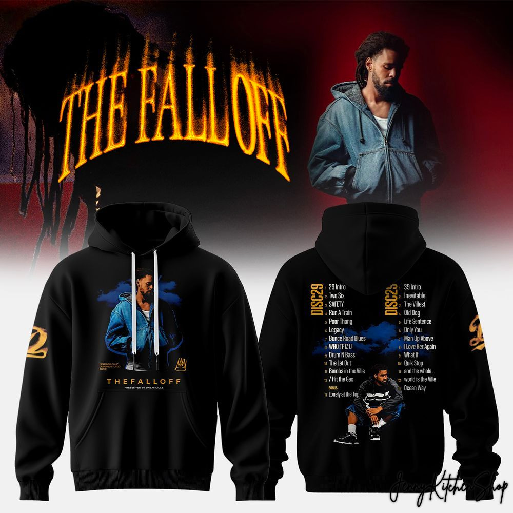 J Cole The Fall Off 2026 Limited For Fans Hoodie