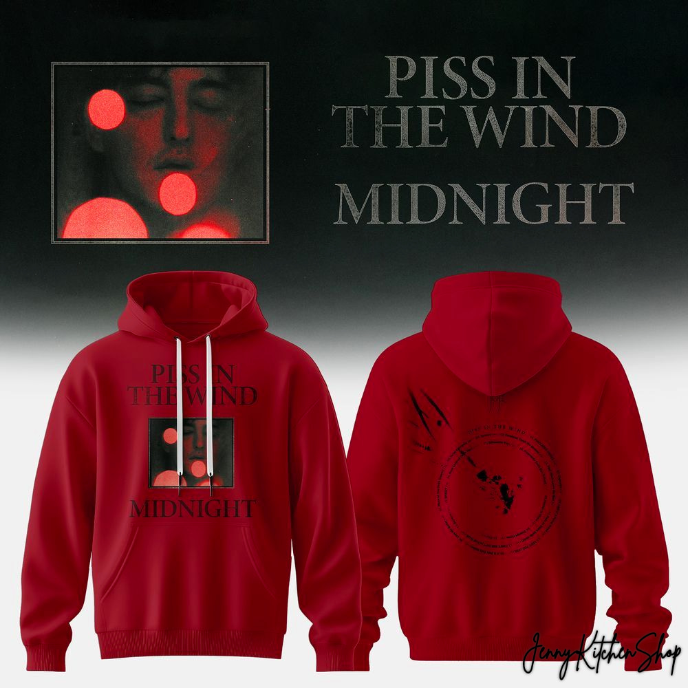 JOJI Piss In The Wind Midnight Graphic Hoodie