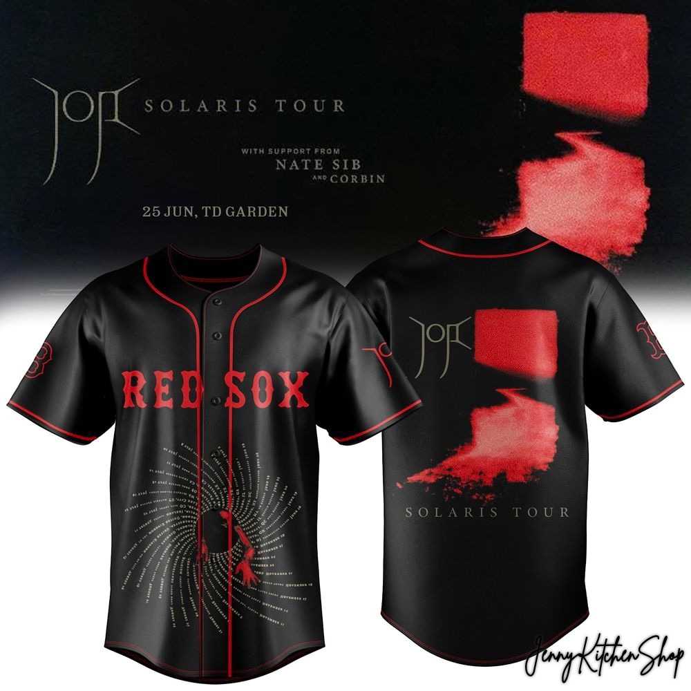 Joji x MLB Solaris Tour World 2026 Special Edition Baseball Jersey