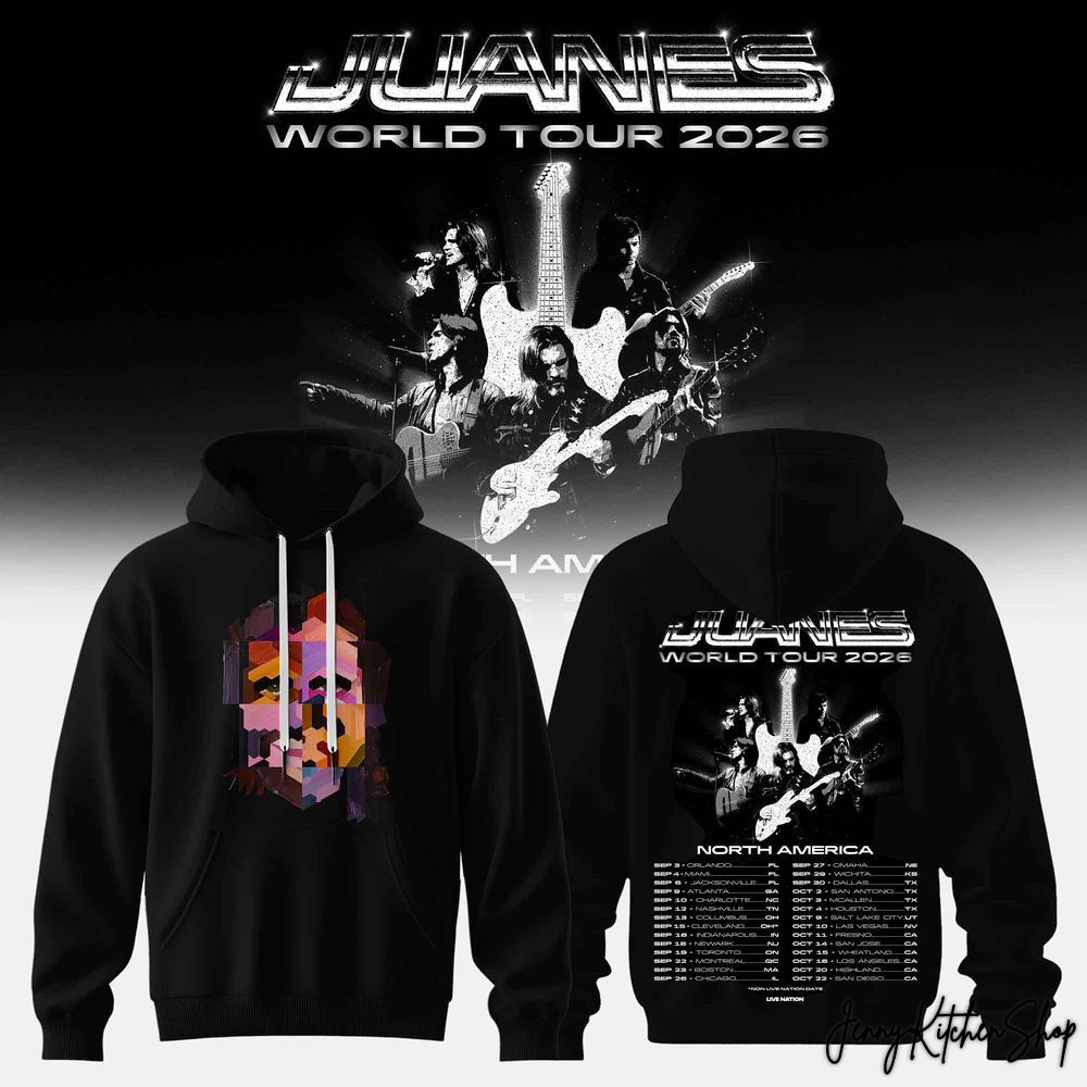 Juanes World Tour 2026 Limited Edition Hoodie