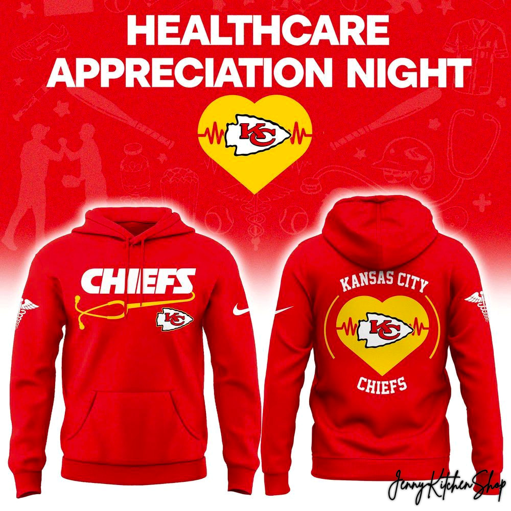 Kansas City Chiefs Healthcare Appreciation Night 2026 Limited Hoodie