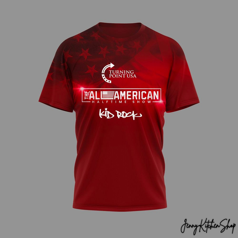 Kid Rock Turning Point USA All-American Halftime Show T-Shirt