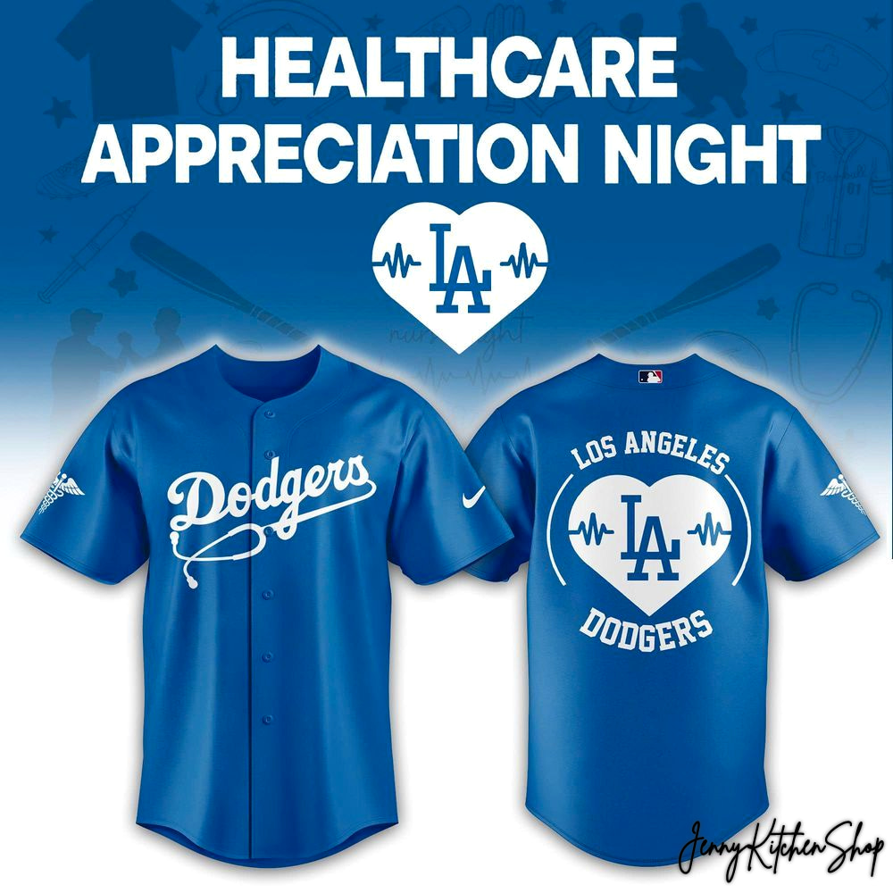 Los Angeles Dodgers 2026 Healthcare Appreciation Night Baseball Jersey