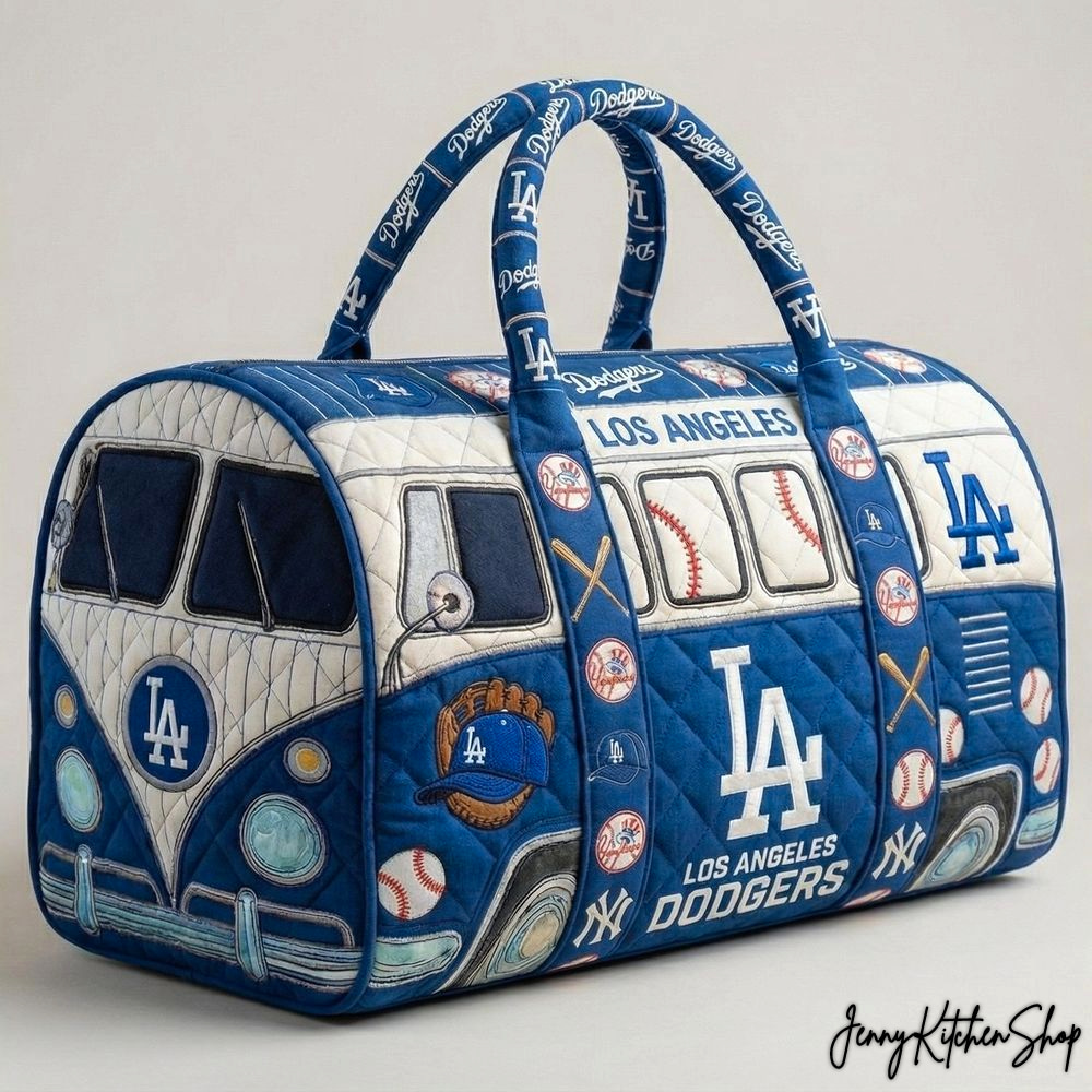 Los Angeles Dodgers Limited Quilted Duffle Bag