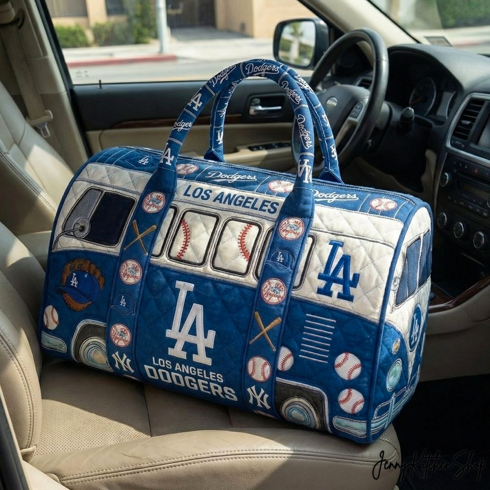 Los Angeles Dodgers Limited Quilted Duffle Bag