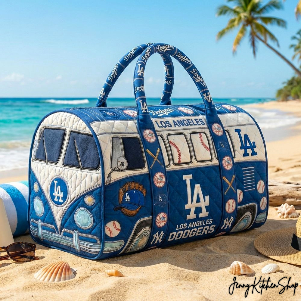 Los Angeles Dodgers Limited Quilted Duffle Bag