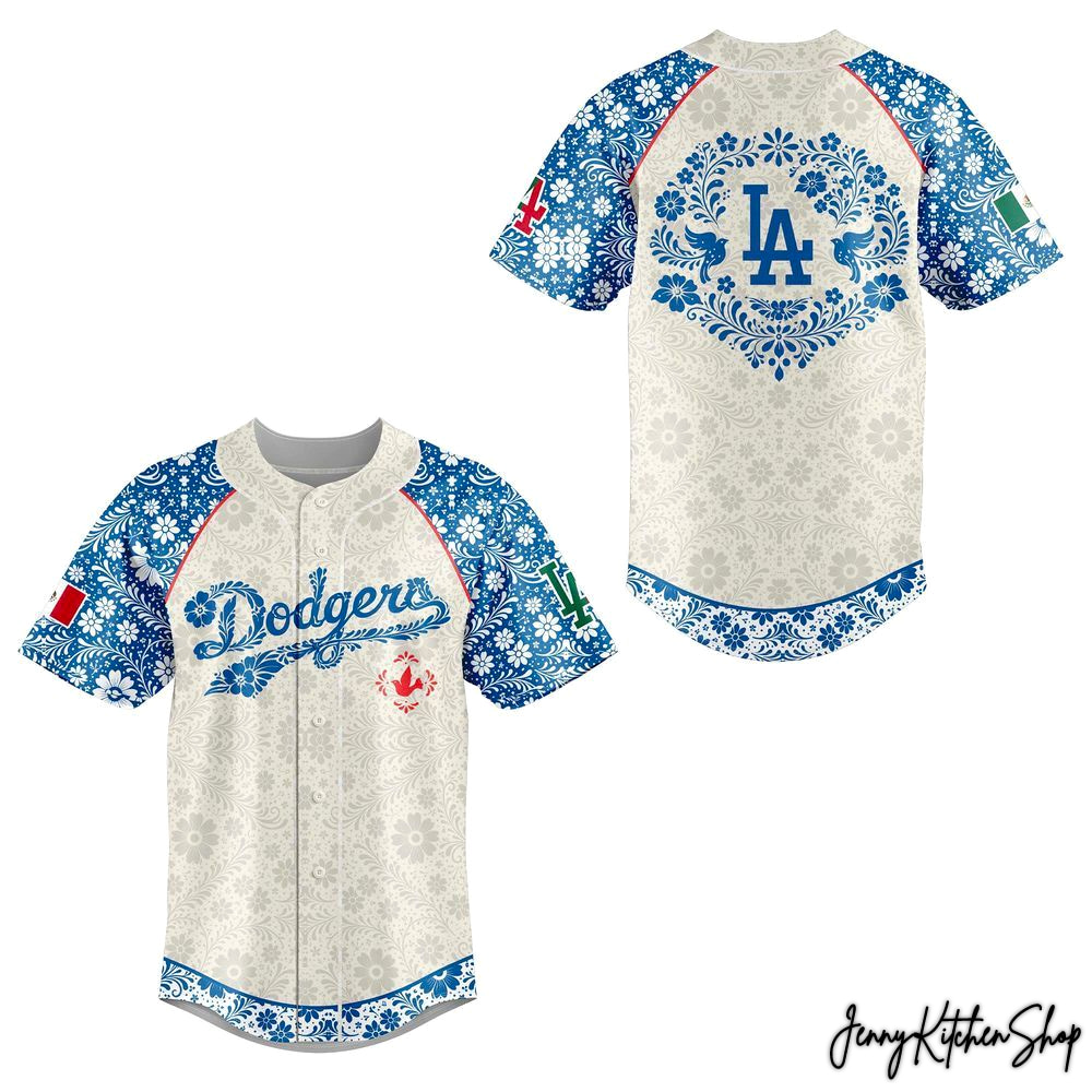 Los Angeles Dodgers Mexico City Series 2026 Special Edition Baseball Jersey