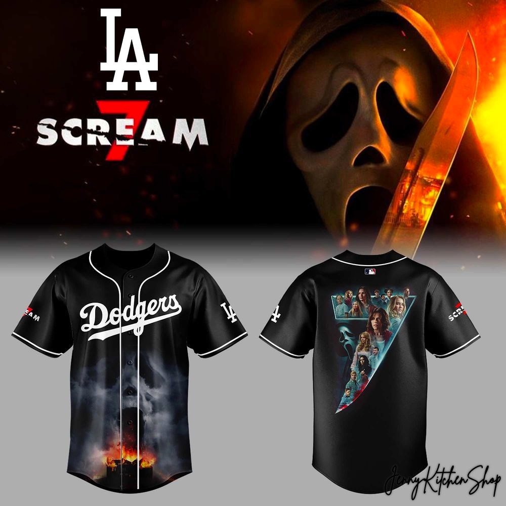 Los Angeles Dodgers x Scream 7 Limited Baseball Jersey