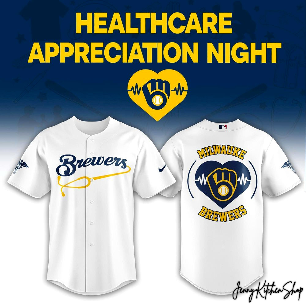 Milwaukee Brewers 2026 Healthcare Appreciation Night Baseball Jersey