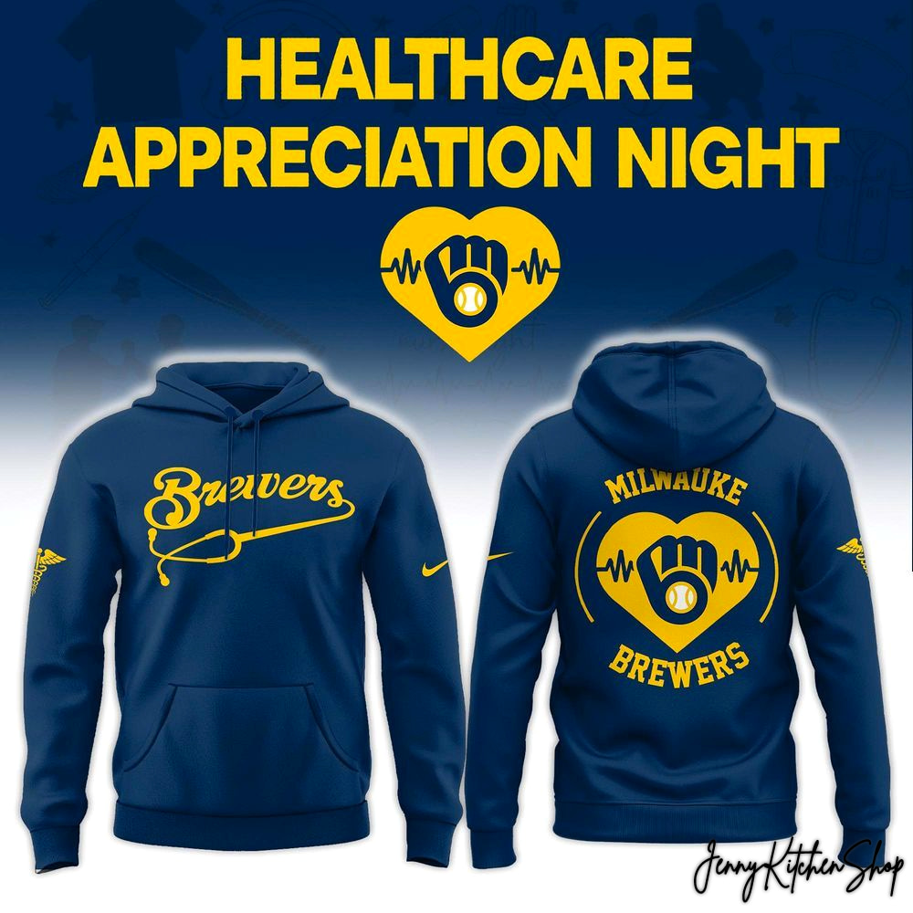 Milwaukee Brewers Healthcare Appreciation Night 2026 Special Edition Hoodie