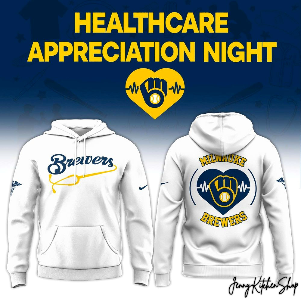 Milwaukee Brewers Healthcare Appreciation Night 2026 Special Edition Hoodie