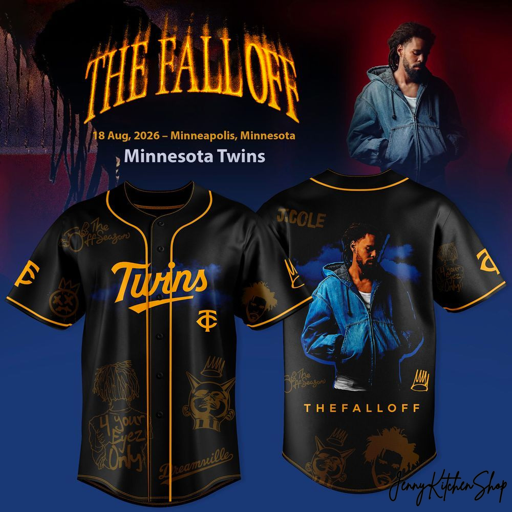 Minnesota Twins x The Fall Off World Tour 2026 Baseball Jersey