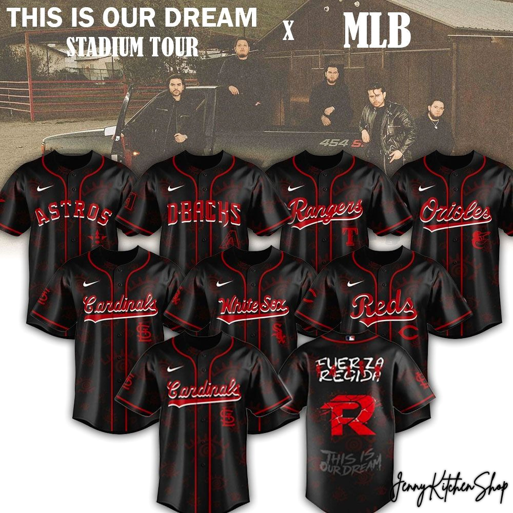 MLB x This Is Our Dream Tour 2026 Collection Teams Jersey