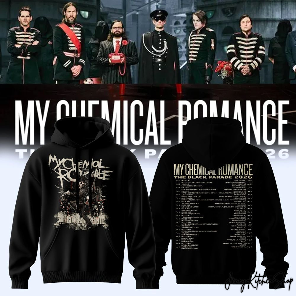 My Chemical Romance The Black Parade 2026 Collection Hoodie