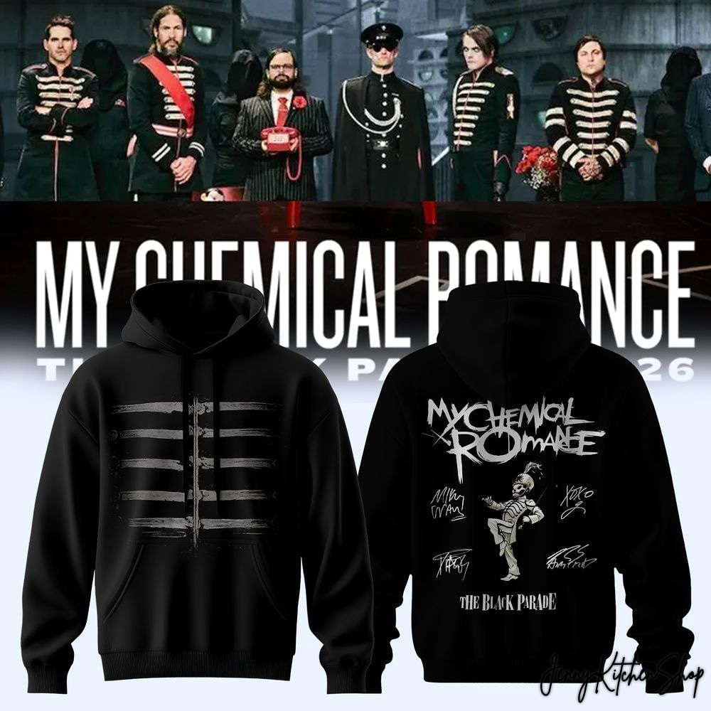 My Chemical Romance The Black Parade 2026 Collection Hoodie