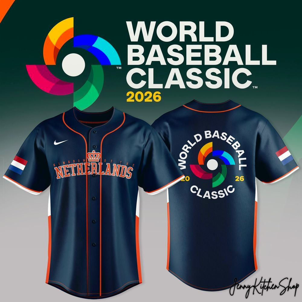 Netherlands 2026 World Baseball Classic Jersey