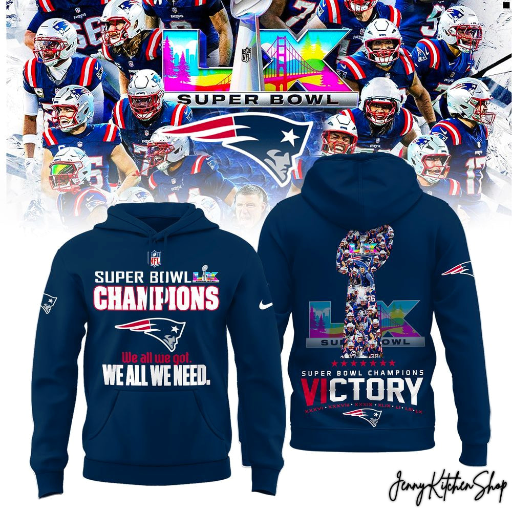 New England Patriots 2026 Super Bowl Champions LX Special Shirt