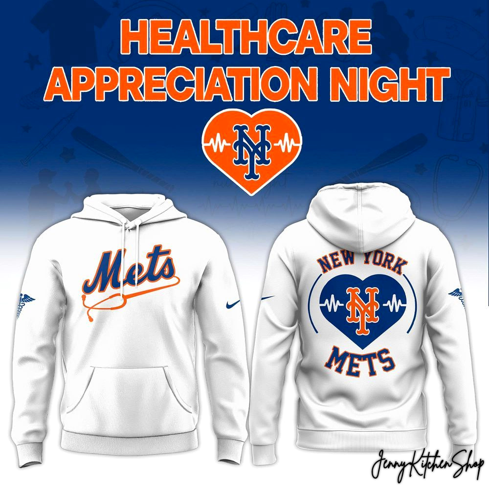 New York Mets Healthcare Appreciation Night 2026 Special Edition Hoodie