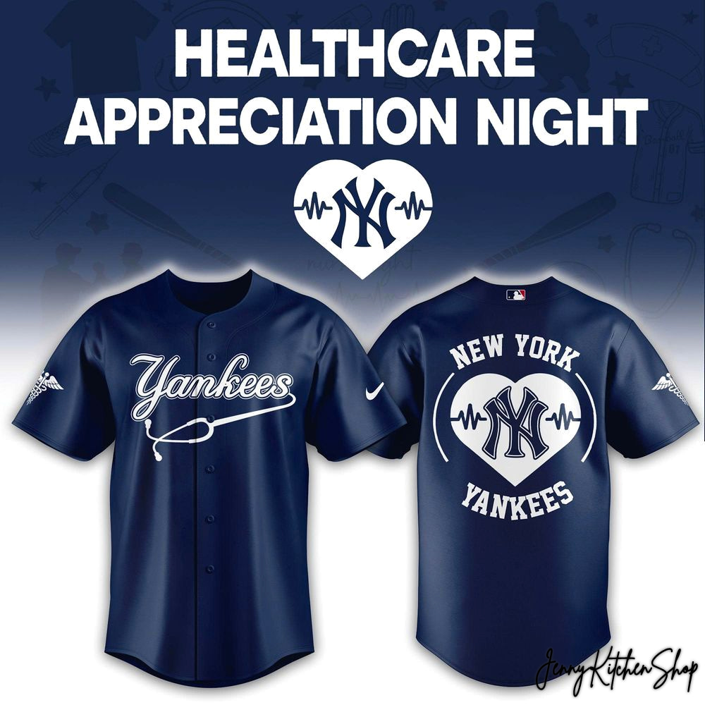 New York Yankees 2026 Healthcare Appreciation Night Baseball Jersey