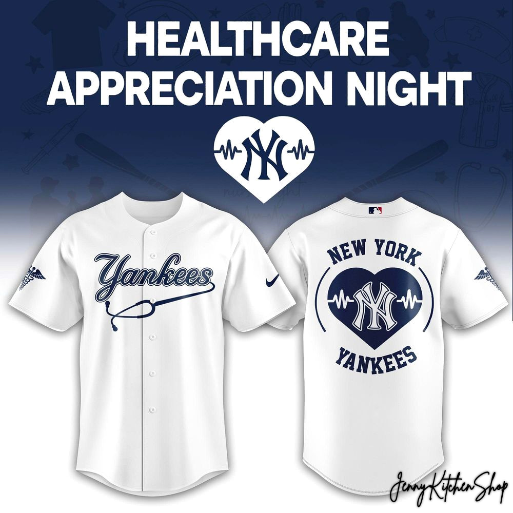 New York Yankees 2026 Healthcare Appreciation Night Baseball Jersey