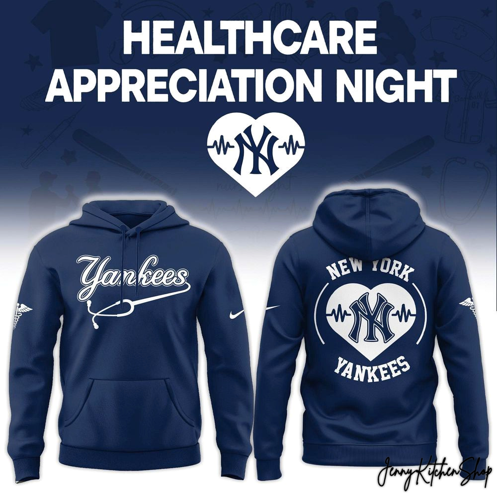 New York Yankees Healthcare Appreciation Night 2026 Special Edition Hoodie
