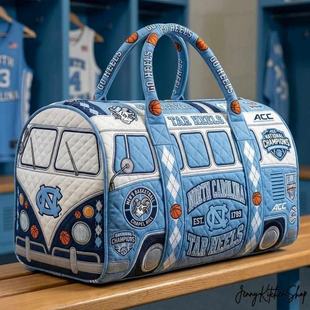 North Carolina Tar Heels Limited Quilted Duffle Bag