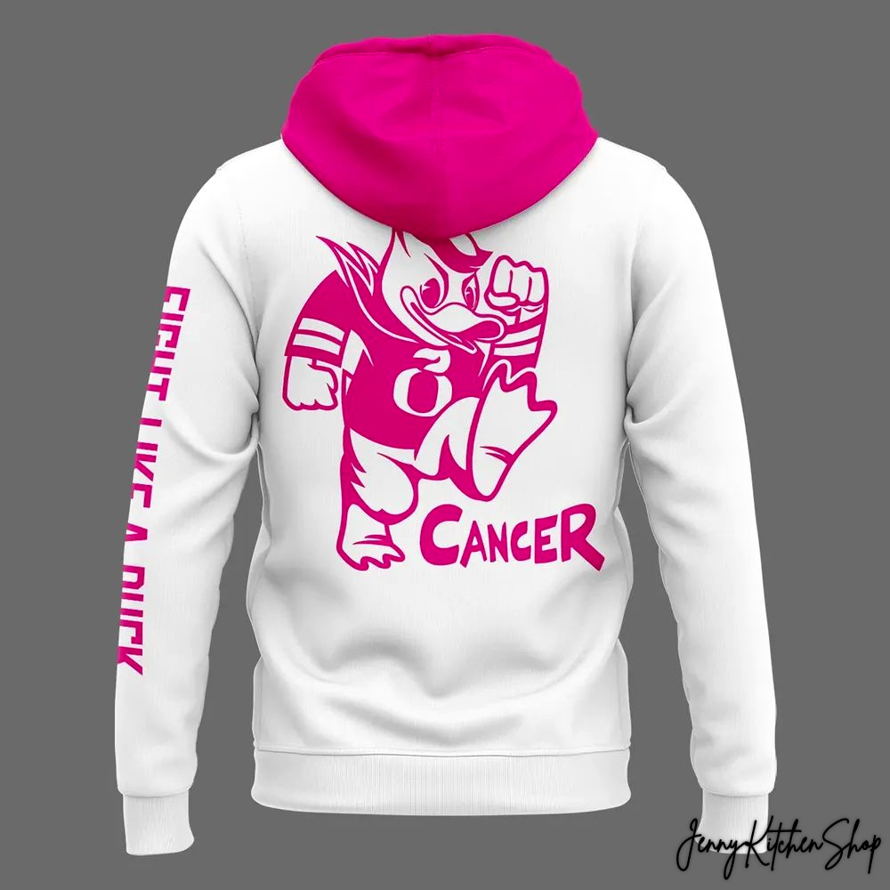 Oregon Ducks Women Fight Like A Duck Hoodie