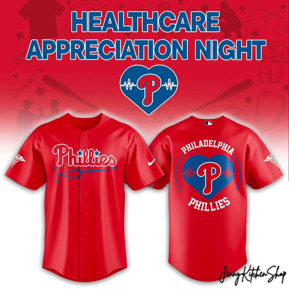 Philadelphia Phillies 2026 Healthcare Appreciation Night Baseball Jersey