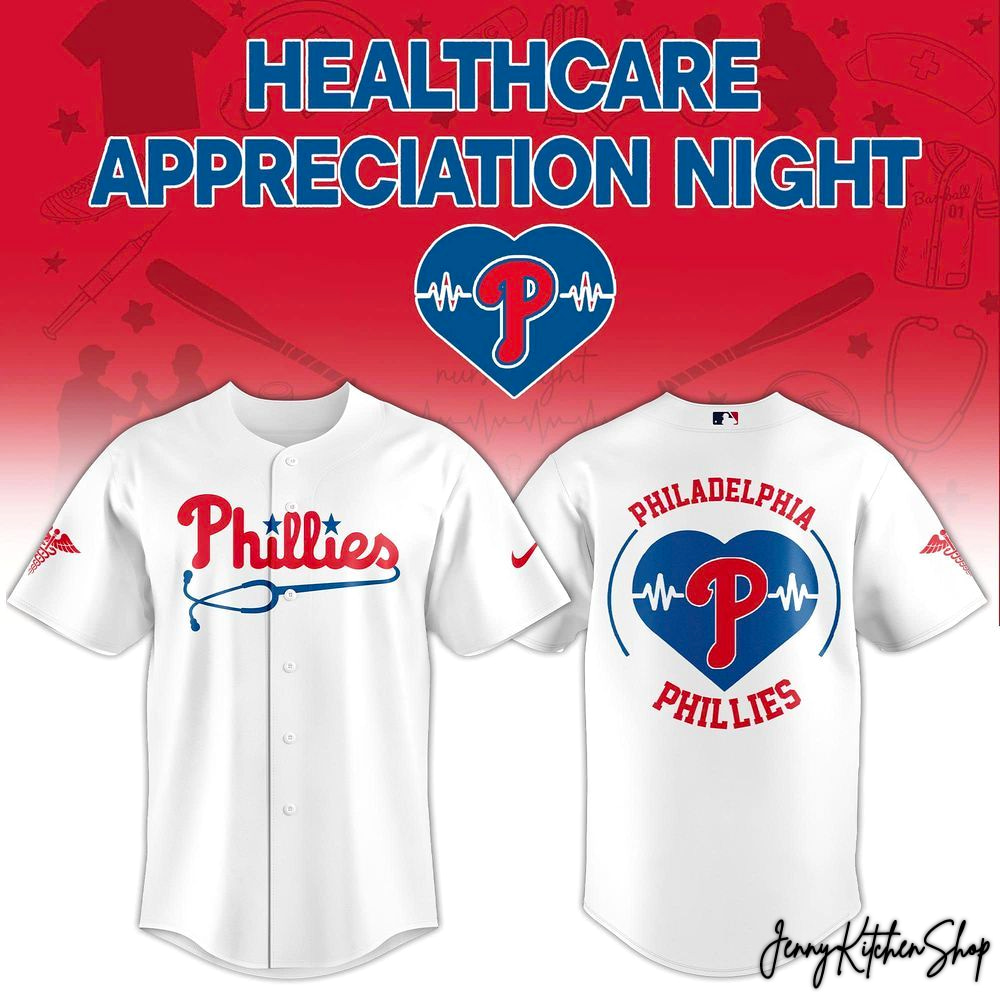 Philadelphia Phillies 2026 Healthcare Appreciation Night Baseball Jersey