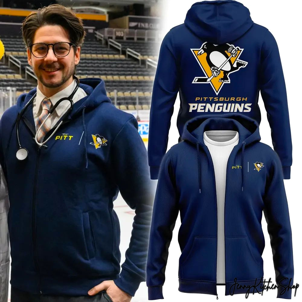 Pittsburgh Penguins x The Pitt New Zip Hoodie
