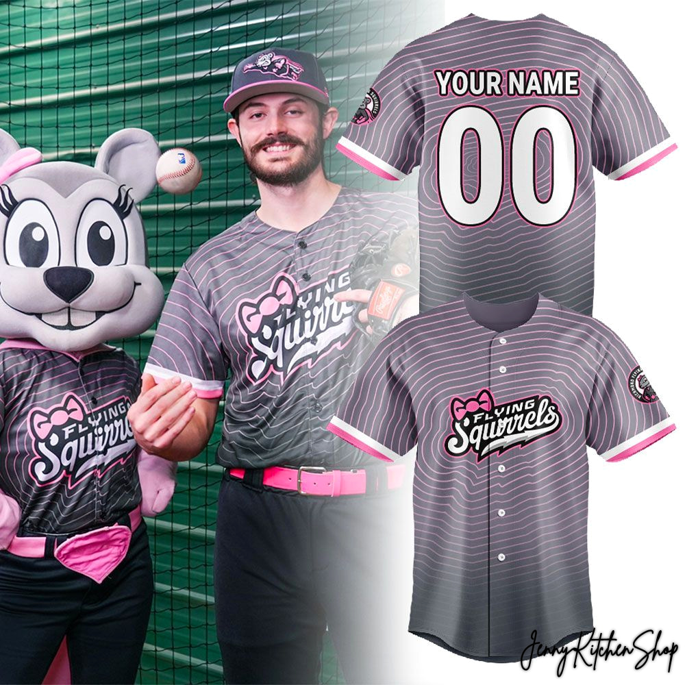 Richmond Flying Squirrels 2026 Uniform Baseball Jersey